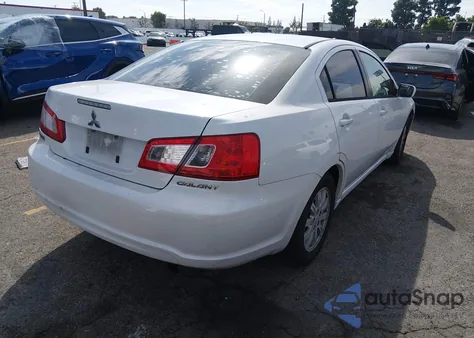 2012 Mitsubishi Galant Fe z USA, uszkodzony, nr VIN 4A32B2FF7CE008059
